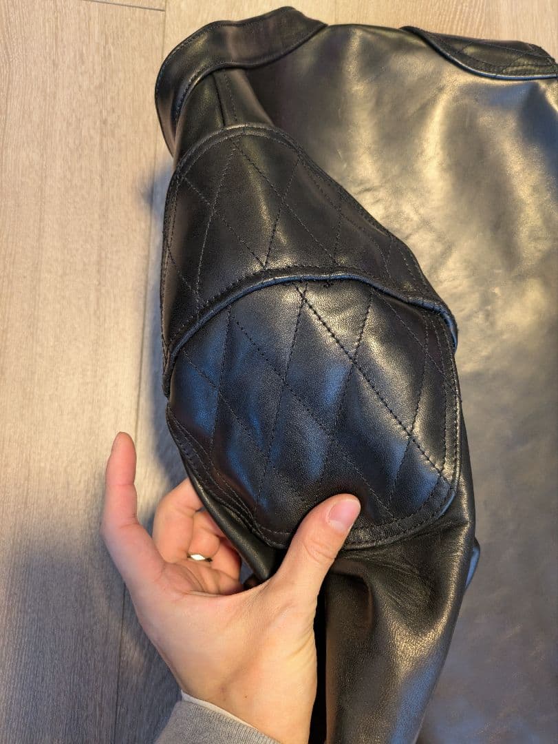 Y'2 LEATHER/ワイツーレザー　ライダージャケット　38