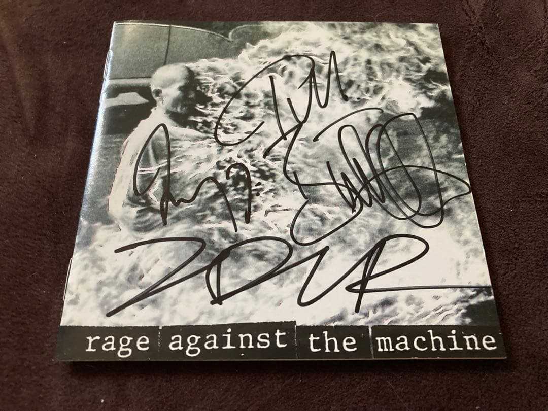 レア　Rage Against the Machine サインCD レイジ