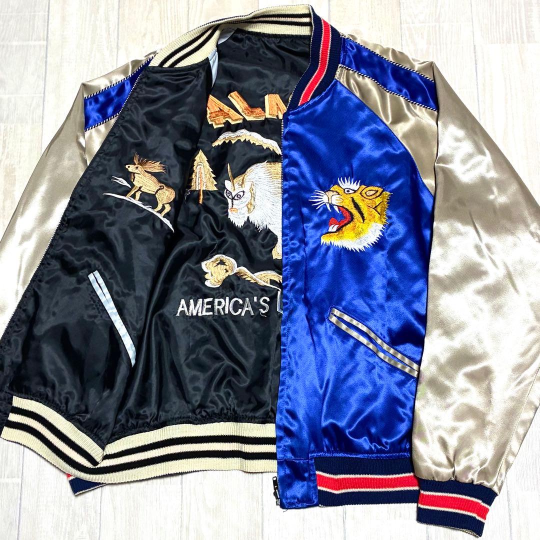 CAB CLOTHING スカジャン アラジャン リバーシブル 虎 龍 トナカイ