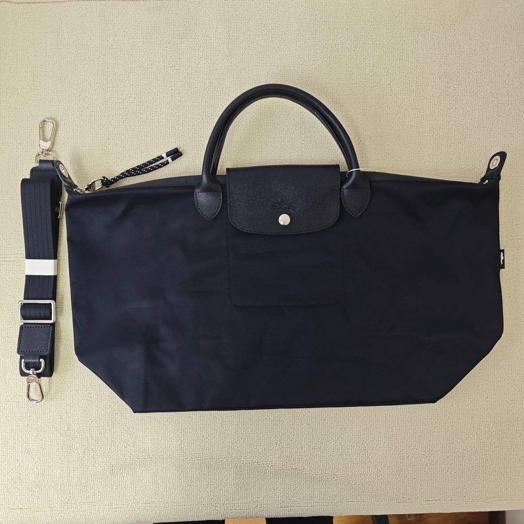 新品】LONGCHAMP ロンシャン プリアージュトートバッグ 人気 L黒色