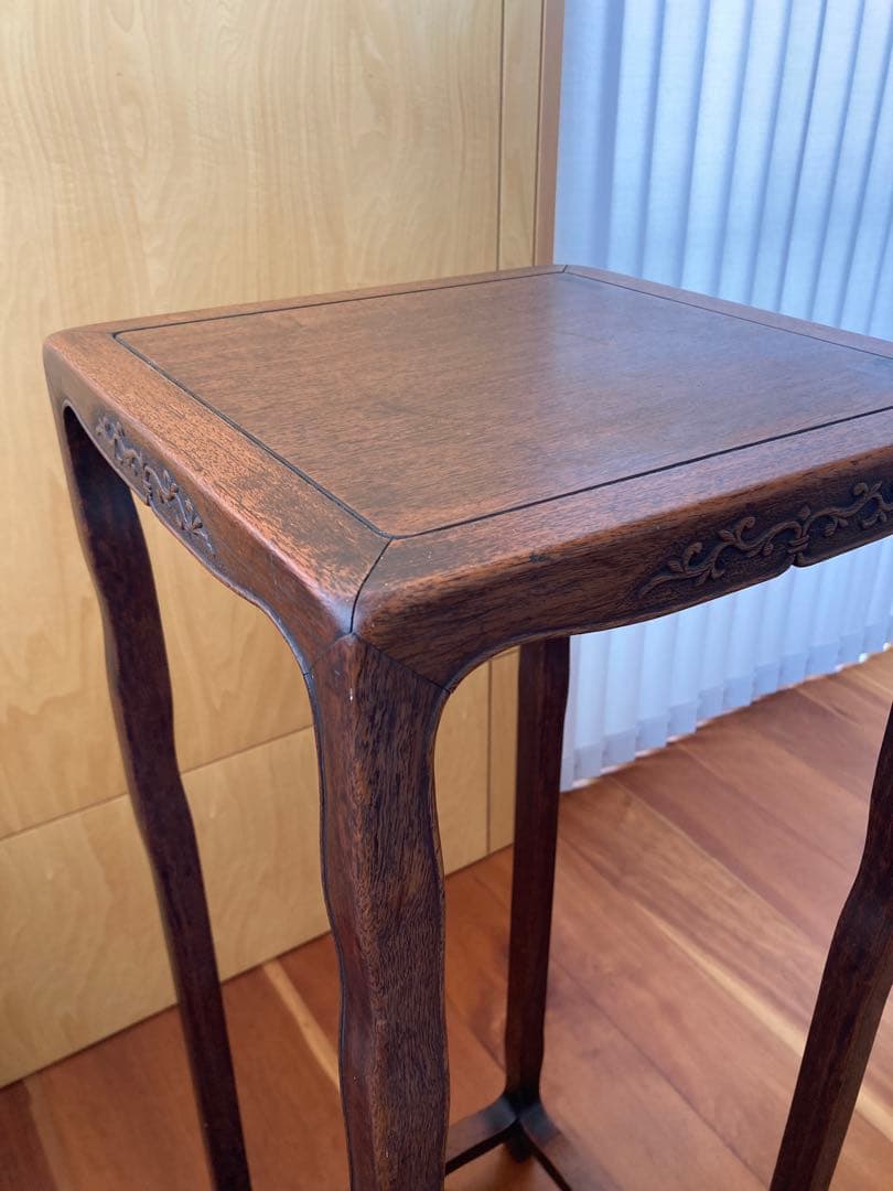 骨董　飾り棚　花台