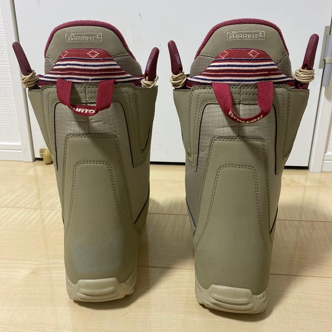 【美品_即日発送】BURTON スノボ　MOTO-ASIAN FIT 26cm