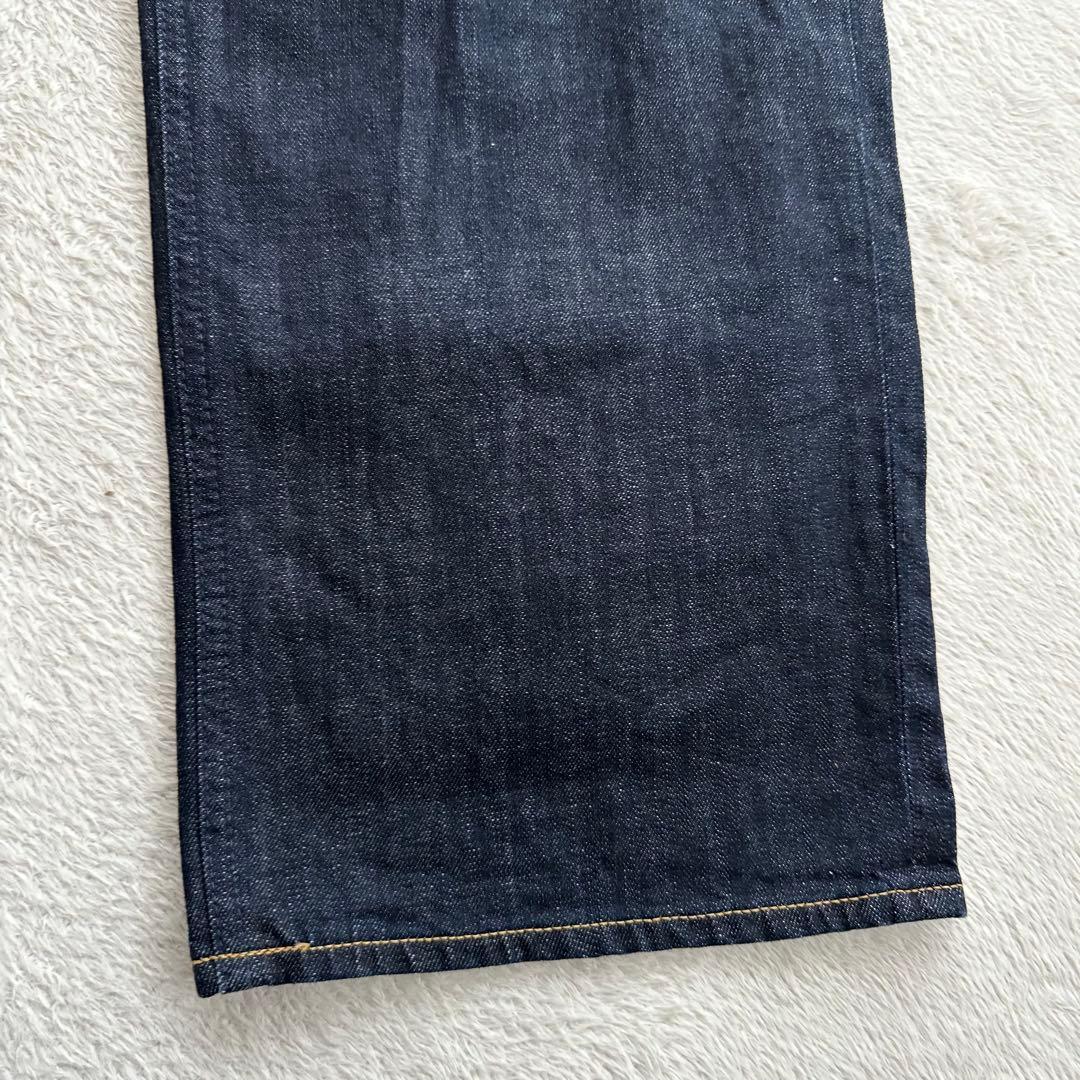 美品　YANUK ヤヌーク　Joan ルーブストレートデニム　ネイビー　27