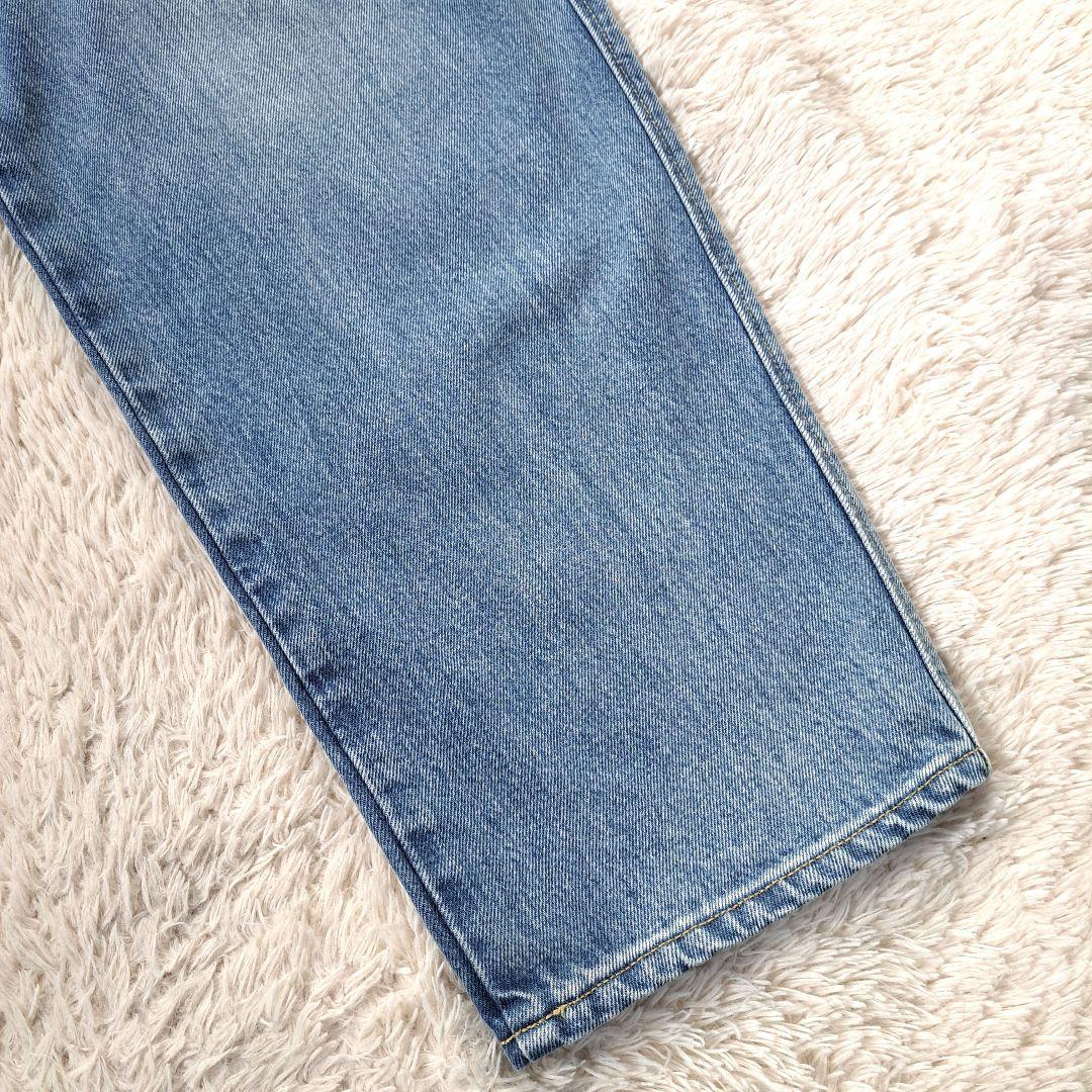 美品 スピックアンドスパン 5 1/2 カーブラインデニム ハイウエスト 29