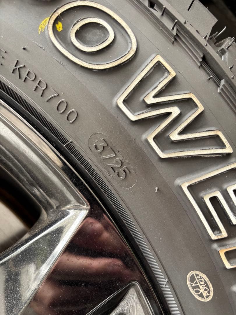 【ほぼ新品・4本セット】225/60R18 M+S