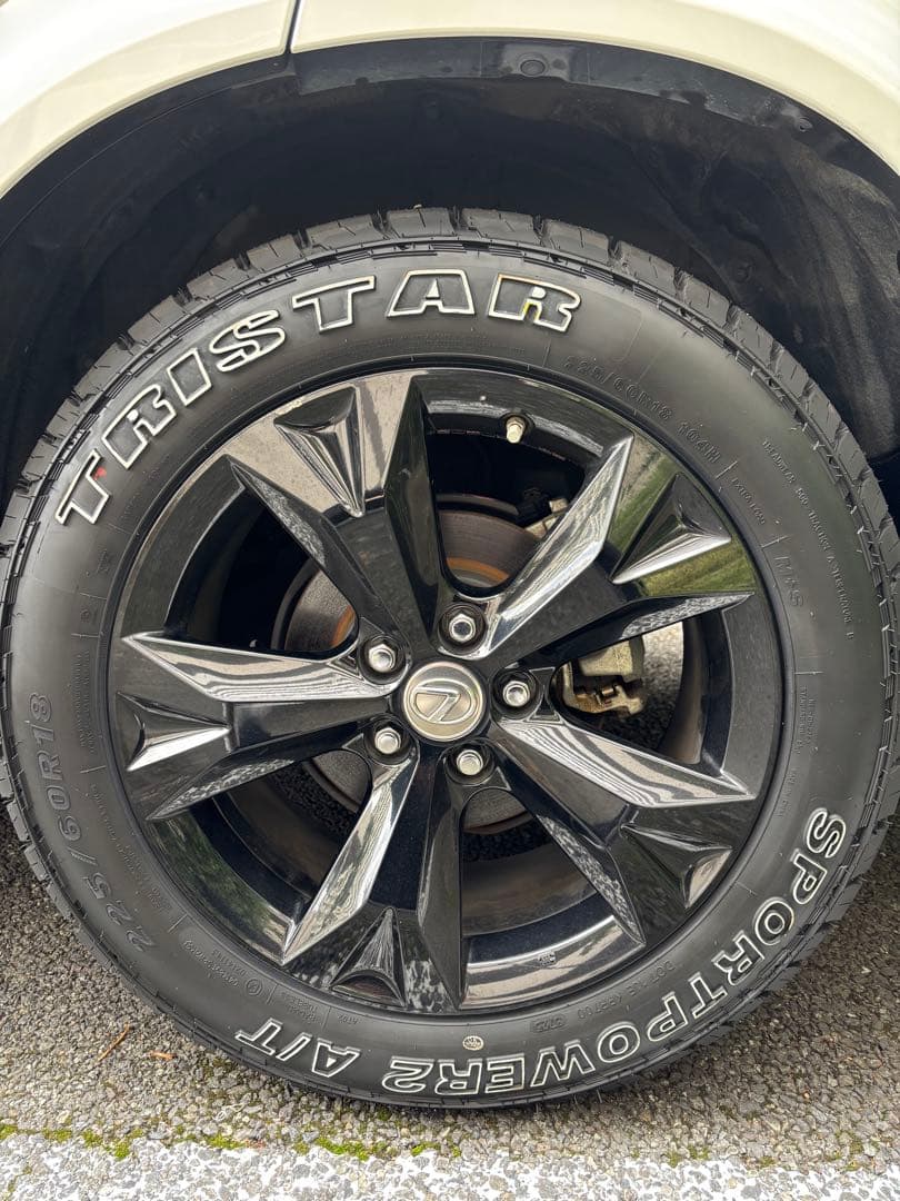 【ほぼ新品・4本セット】225/60R18 M+S