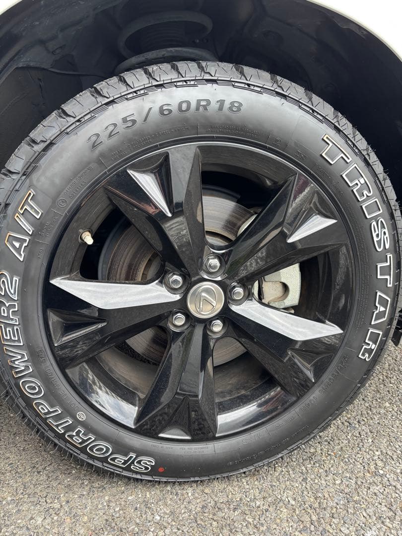 【ほぼ新品・4本セット】225/60R18 M+S