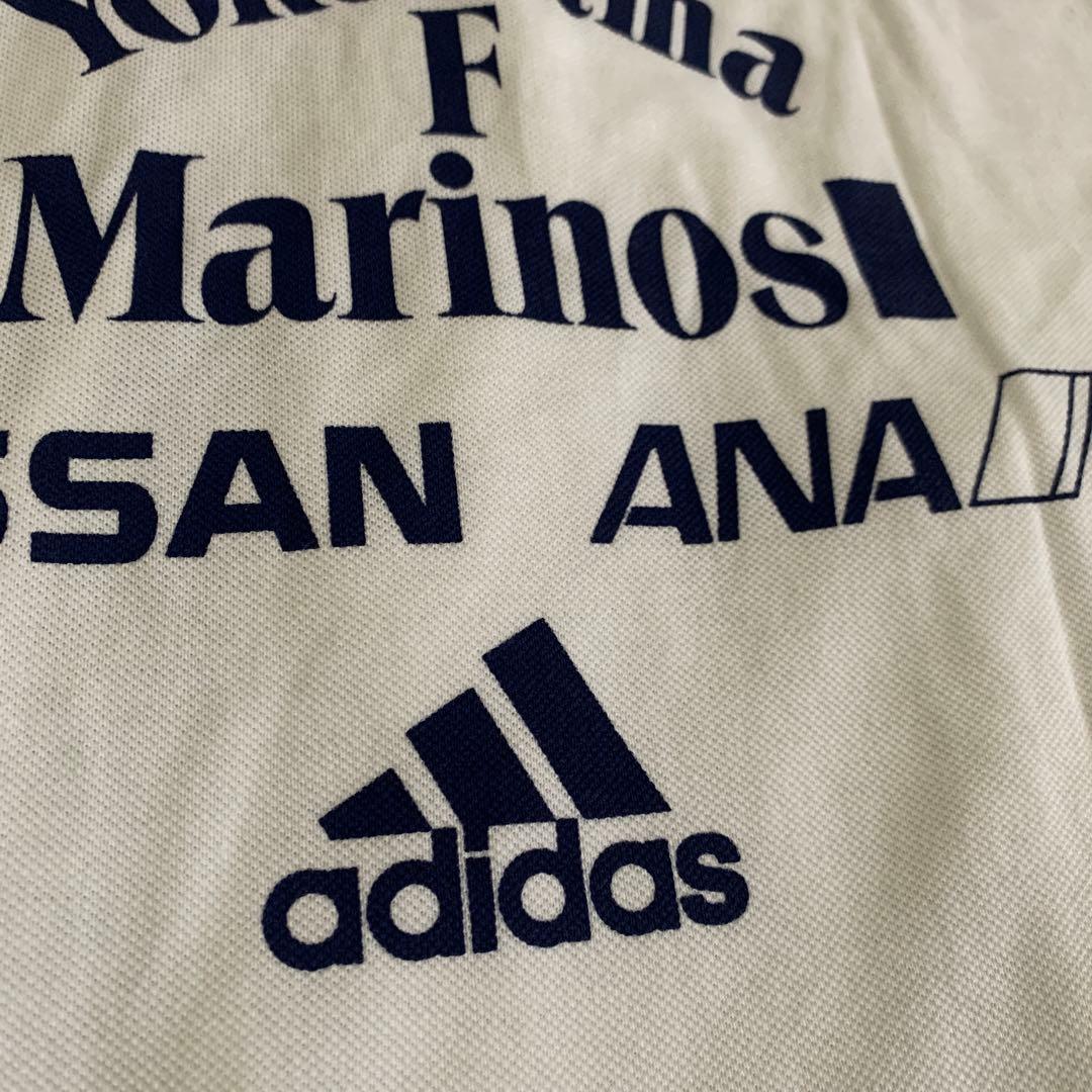 横浜マリノス　 90s adidas ポロシャツ デットストック　XL