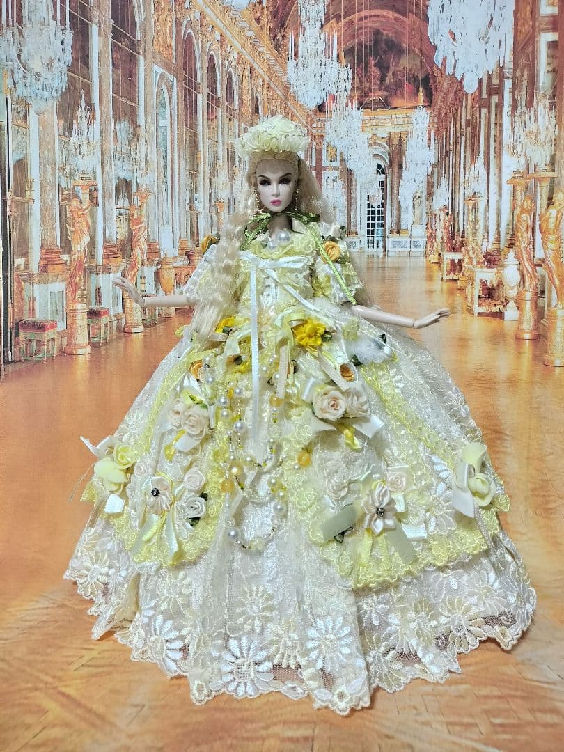 ポピーパーカー、ファッションロイヤリティ、バービーsizeのアウトフィット