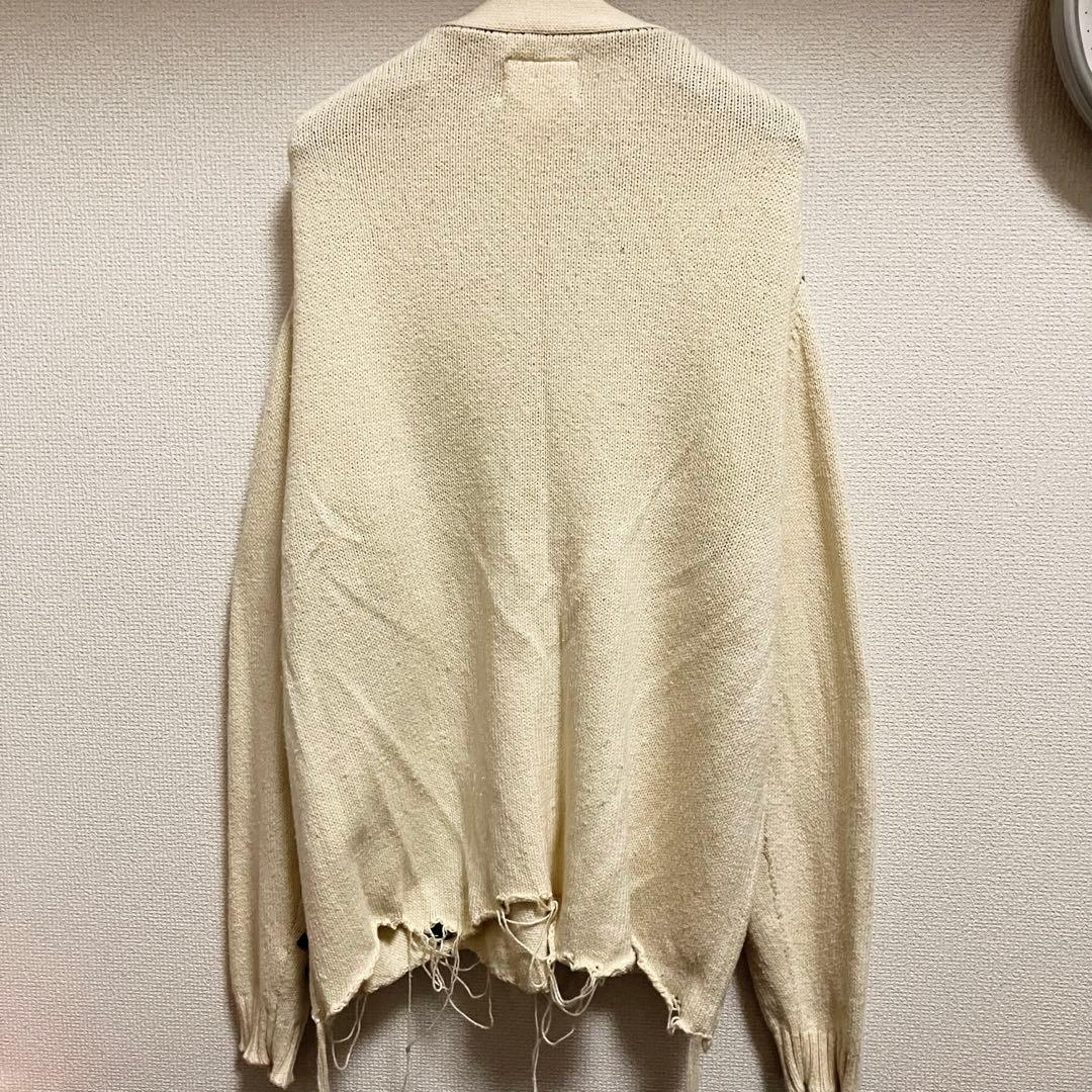 doublet ダブレット HIDDEN MESSAGE CARDIGAN