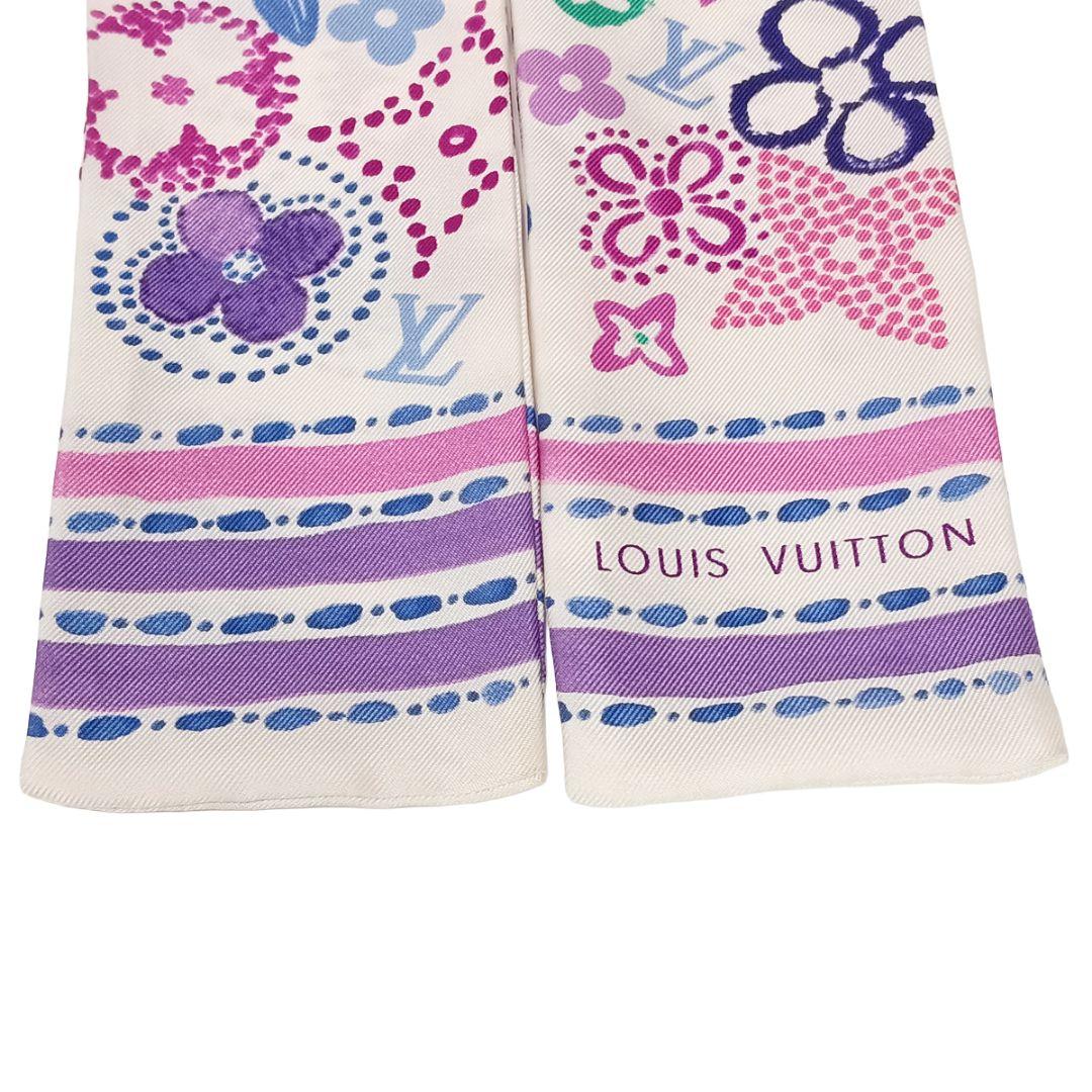 ルイヴィトン バンドー モノグラム パープル ピンク ホワイト フラワー