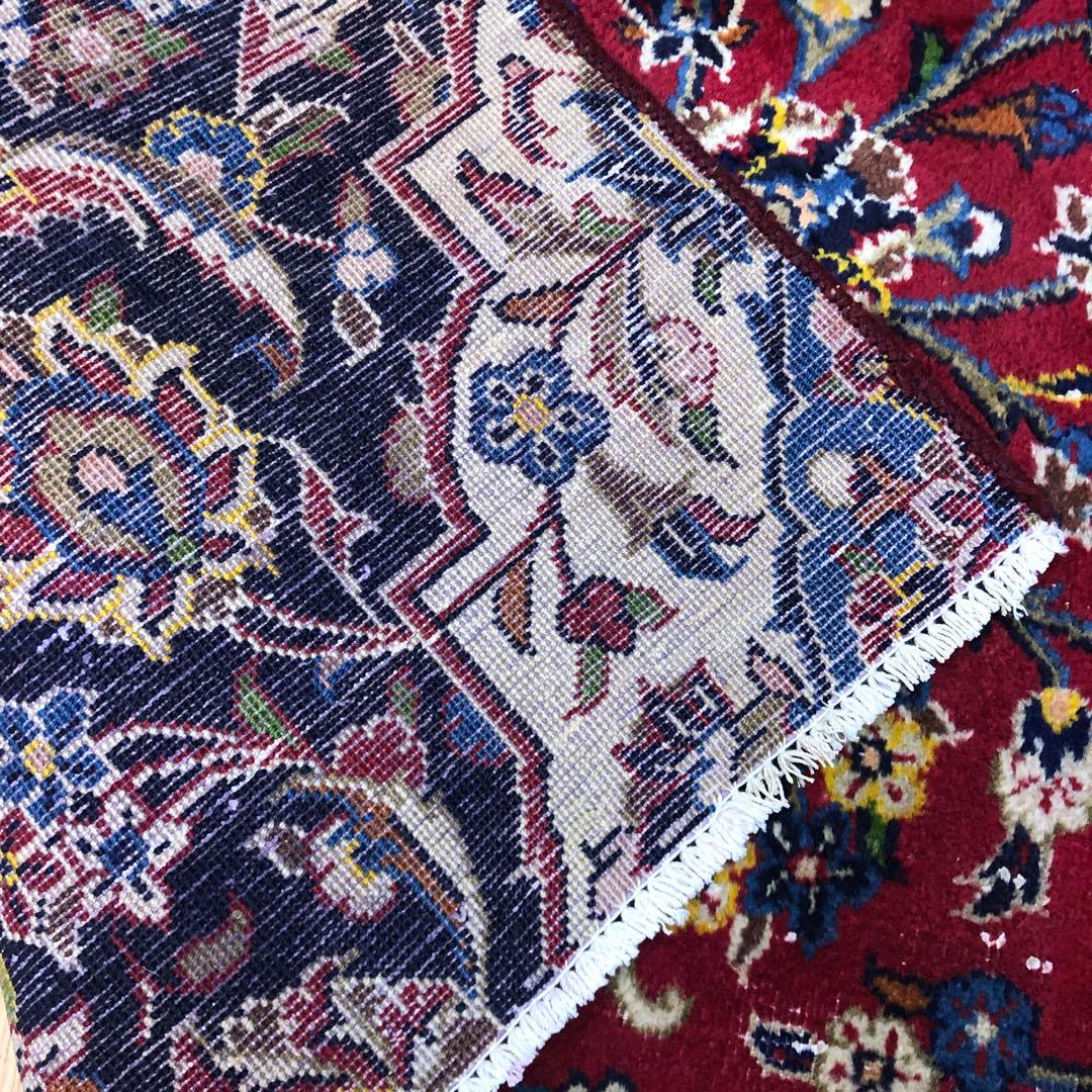 SALEペルシャ絨毯 ペルシャヴィンテージラグ 146x95 手織り オールド