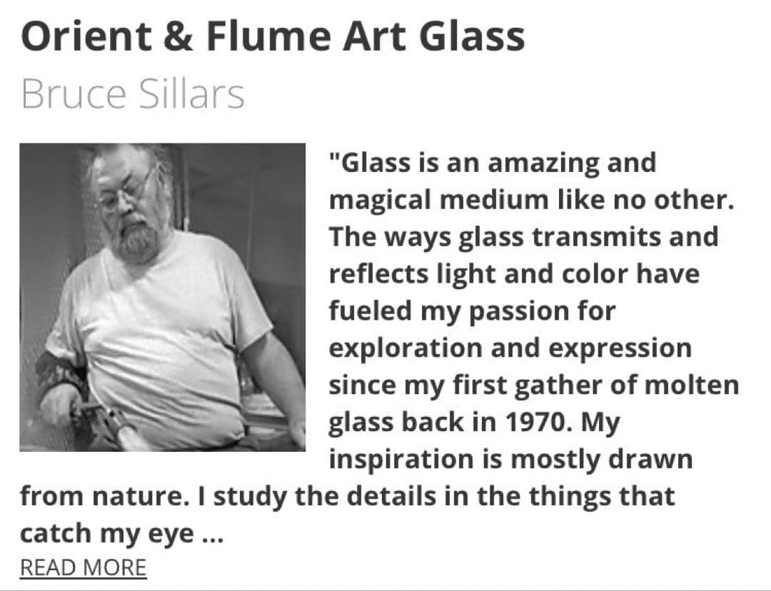 Orient&Flume シリアル番号サイン入り　ヴィンテージ花瓶