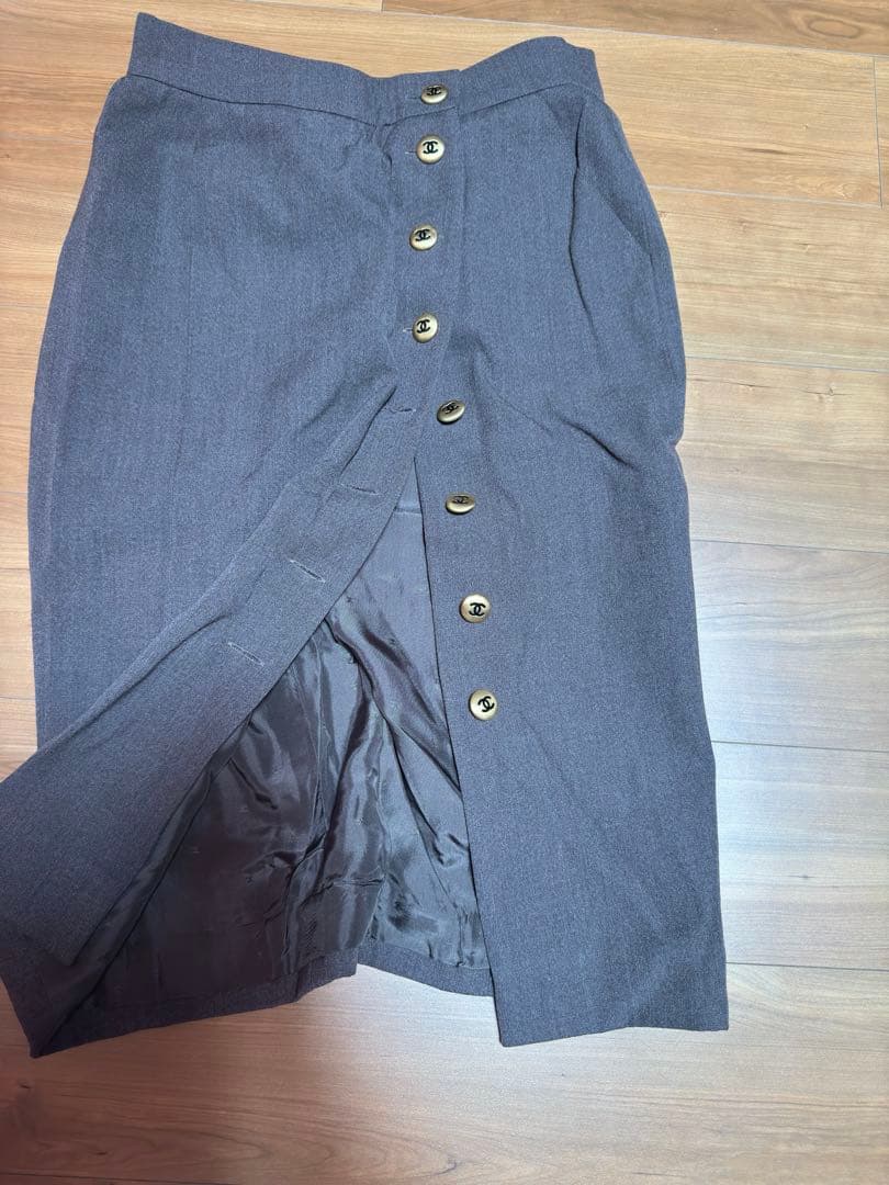 シャネル　90‘s スカート　未使用品