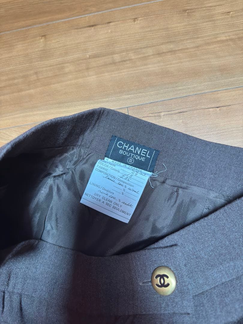 シャネル　90‘s スカート　未使用品