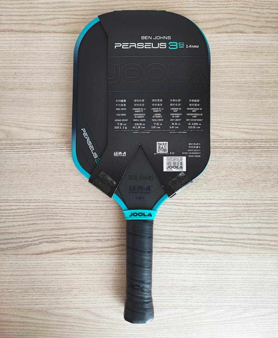【未使用】JOOLA Ben Johns Perseus ピックルボール パドル