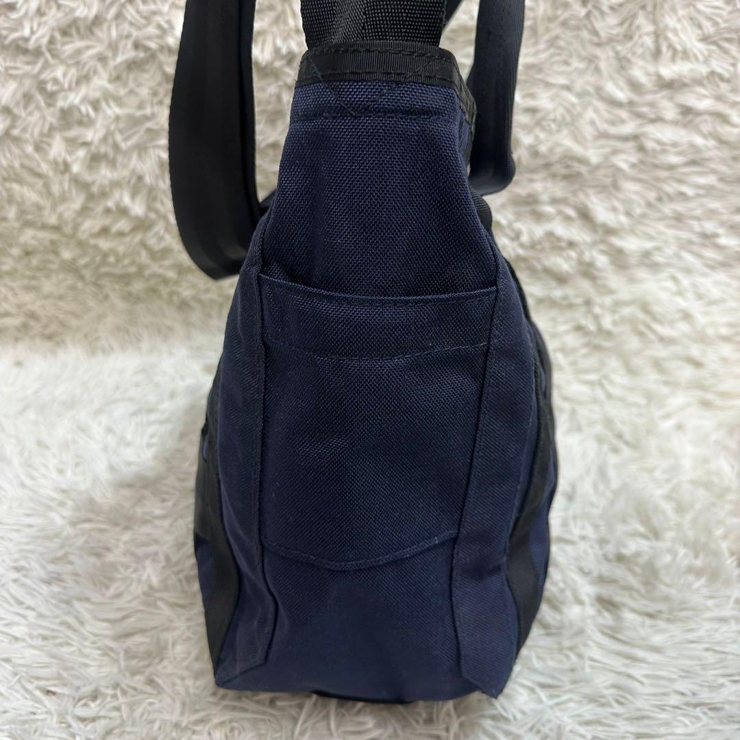 ブリーフィング BRIEFING トートバッグ 2way ショルダーバッグ 紺色