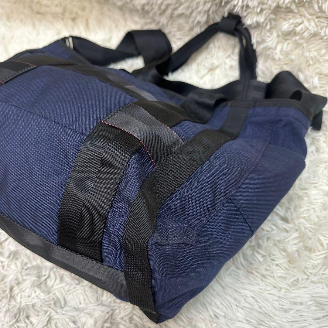 ブリーフィング BRIEFING トートバッグ 2way ショルダーバッグ 紺色