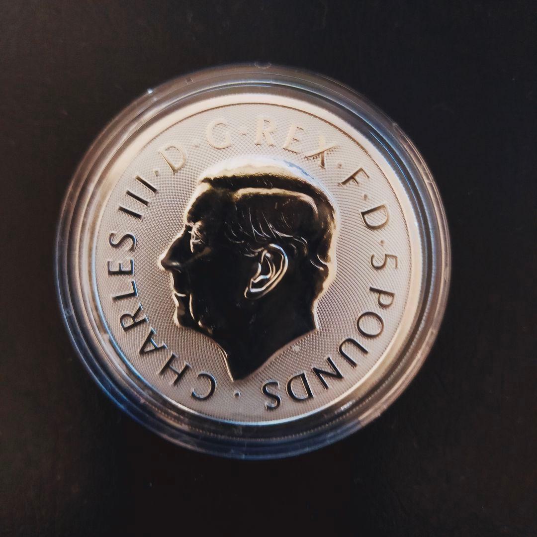 チューダービースト ユニコーン2oz 銀貨 2024年発行