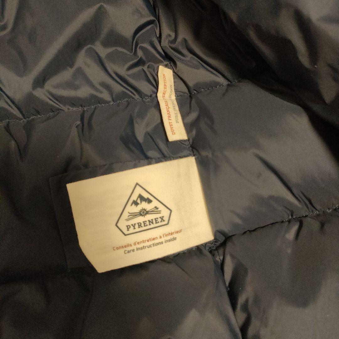 美品　PYRENEX ネイビー ダウンジャケット　40サイズ