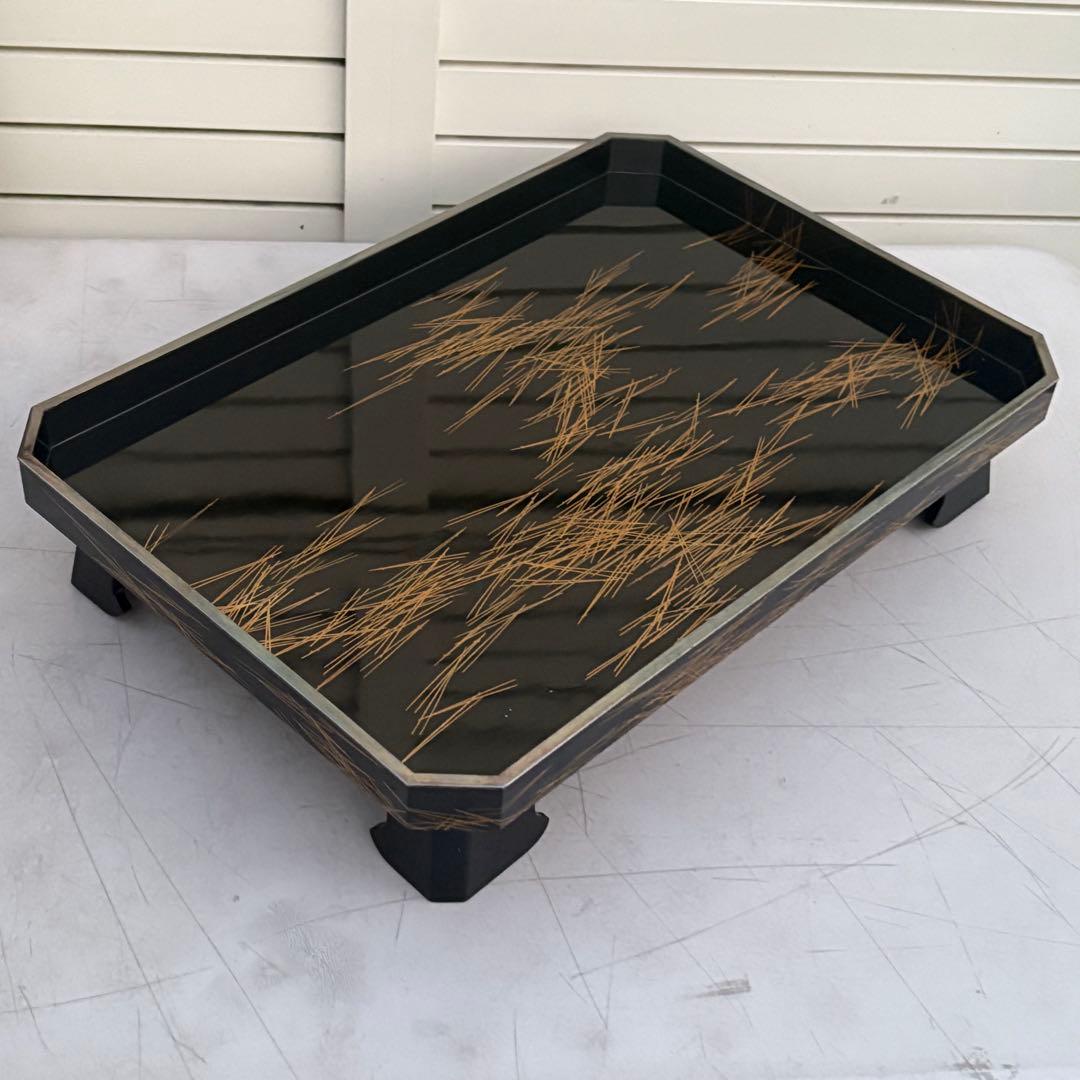 純銀■漆器　蒔絵　作家物　最上級　お正月　おとそ　重箱