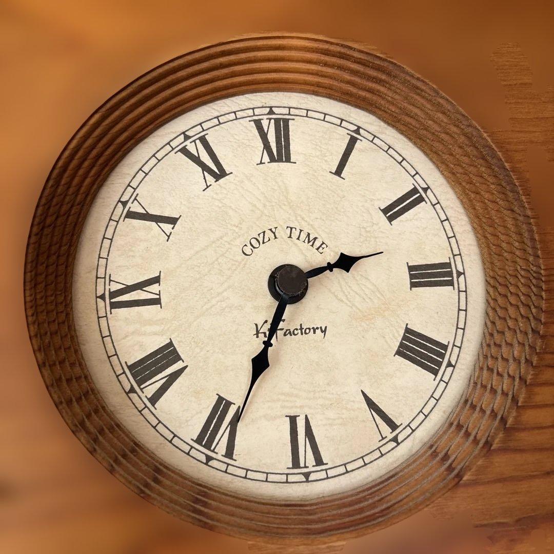 K.factory 掛時計 木製