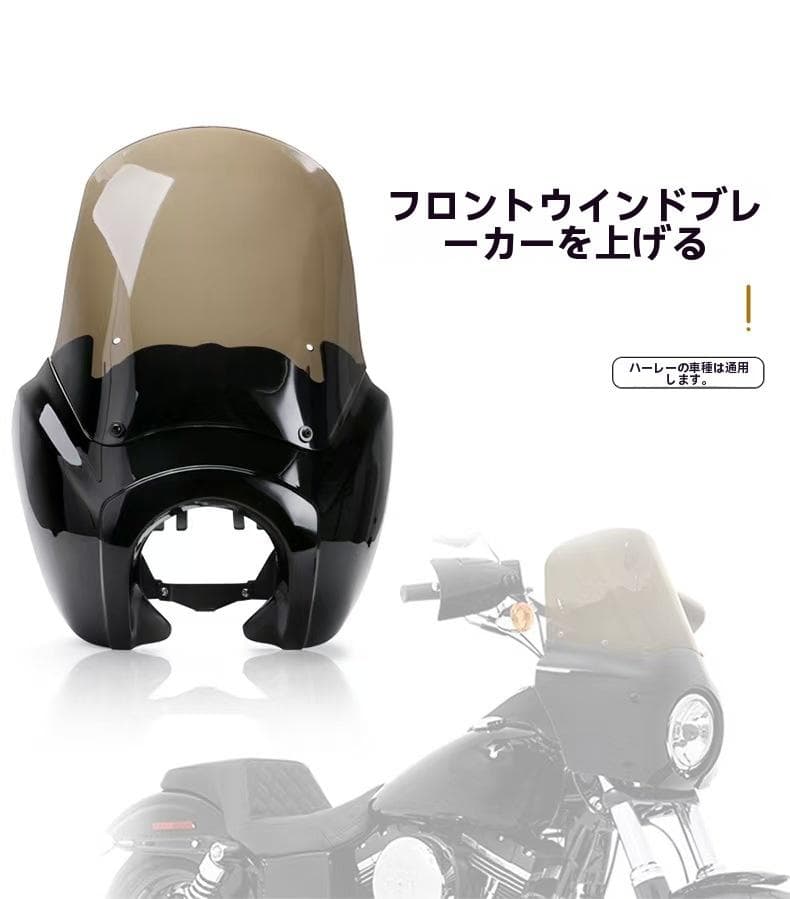 フェアリング ハーレーHD ダイナ フォーククランプ付き 99-05 06-17