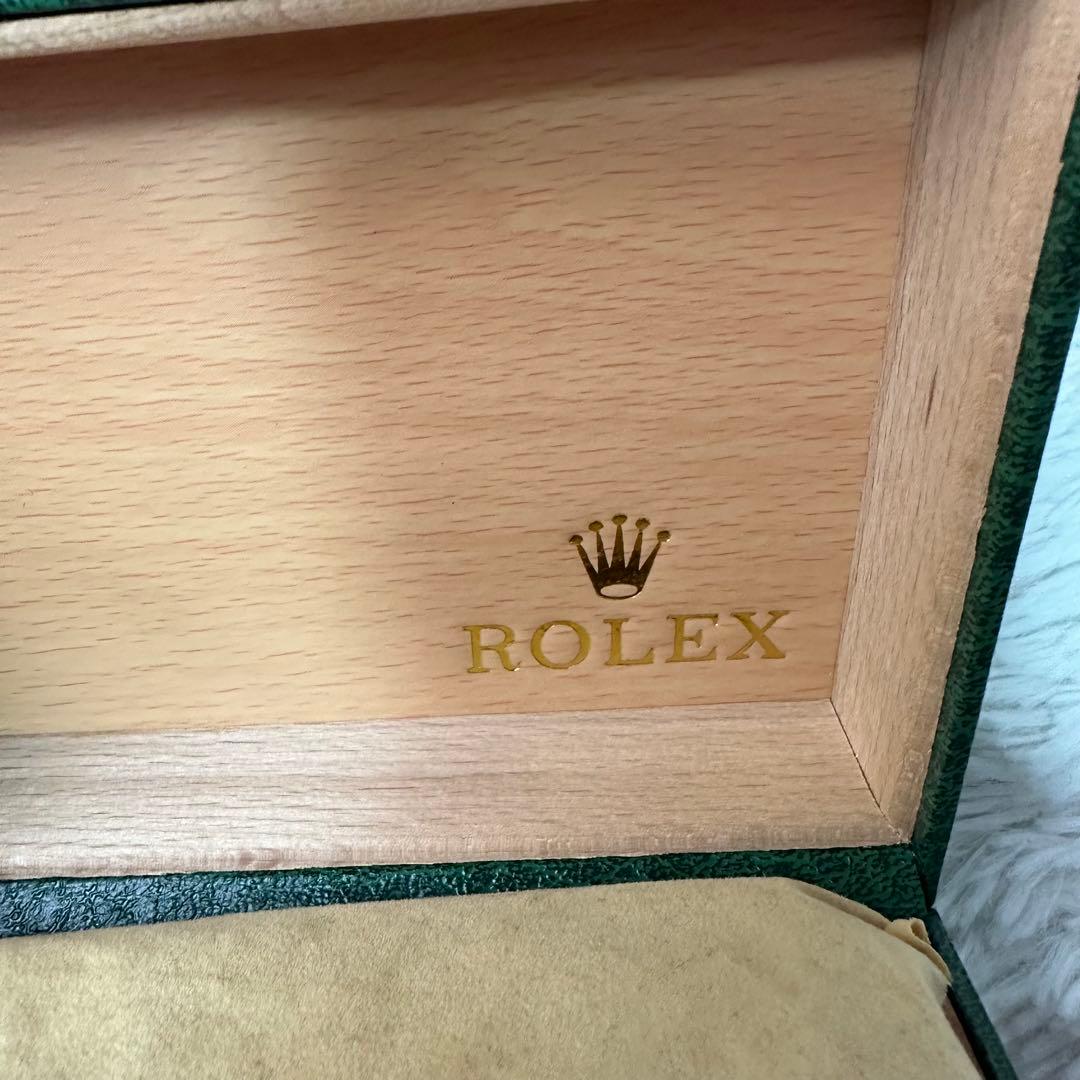 ROLEX 時計用緑色空箱と説明書　2組セット