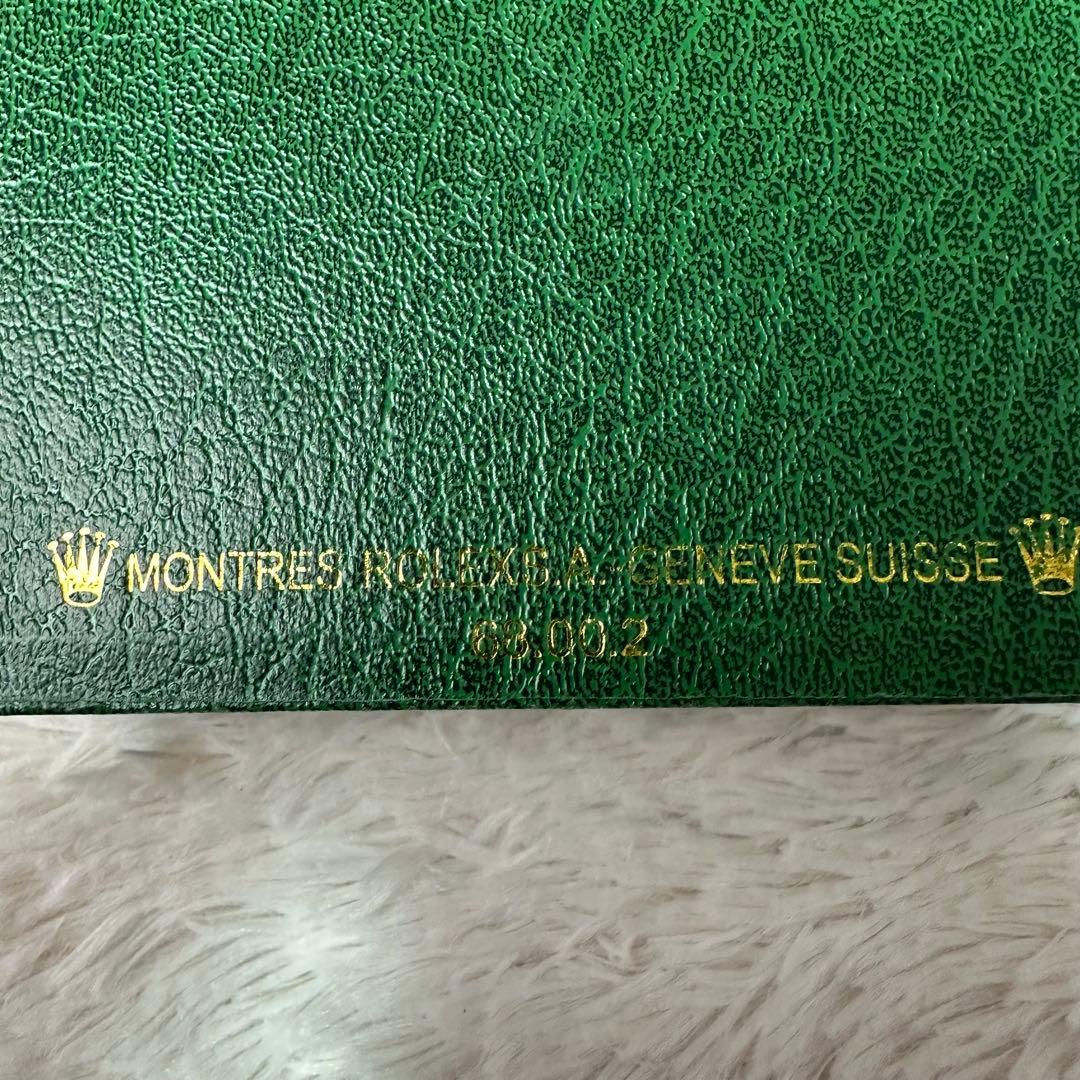 ROLEX 時計用緑色空箱と説明書　2組セット