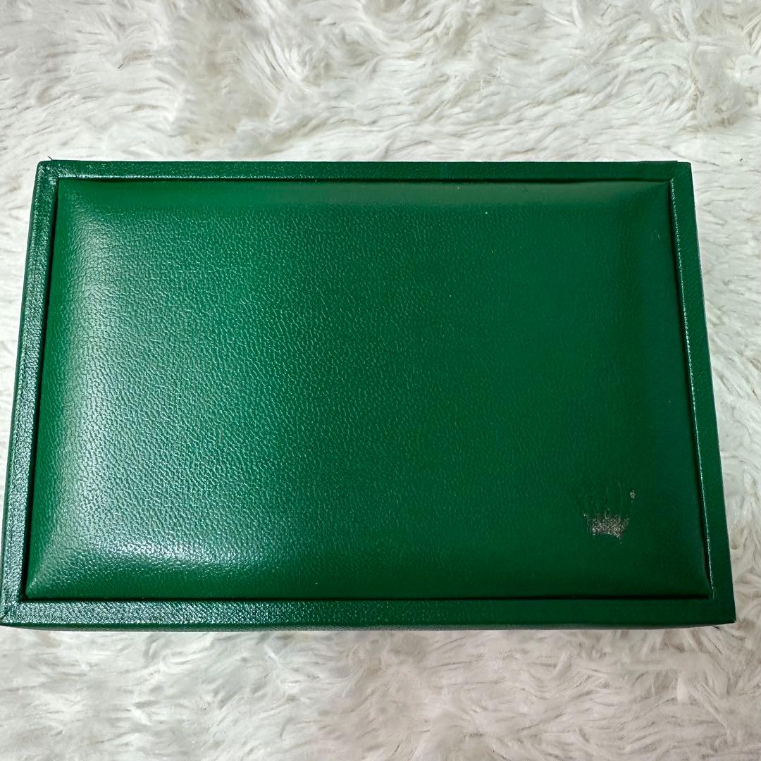 ROLEX 時計用緑色空箱と説明書　2組セット