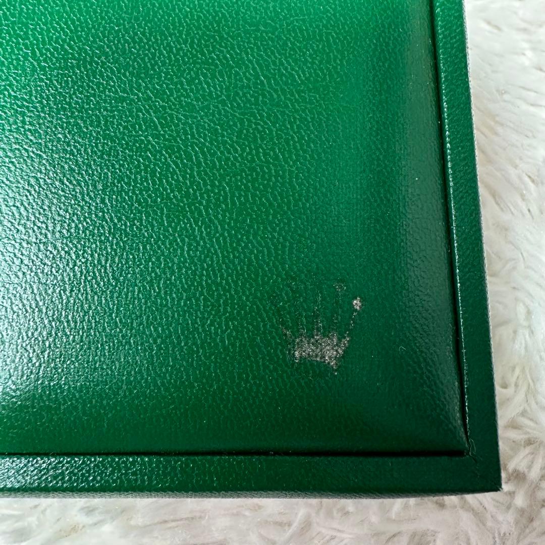 ROLEX 時計用緑色空箱と説明書　2組セット