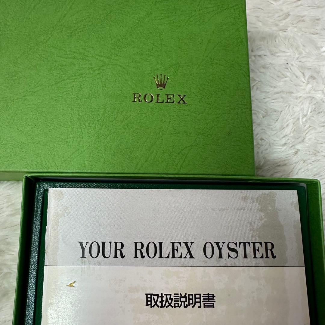 ROLEX 時計用緑色空箱と説明書　2組セット