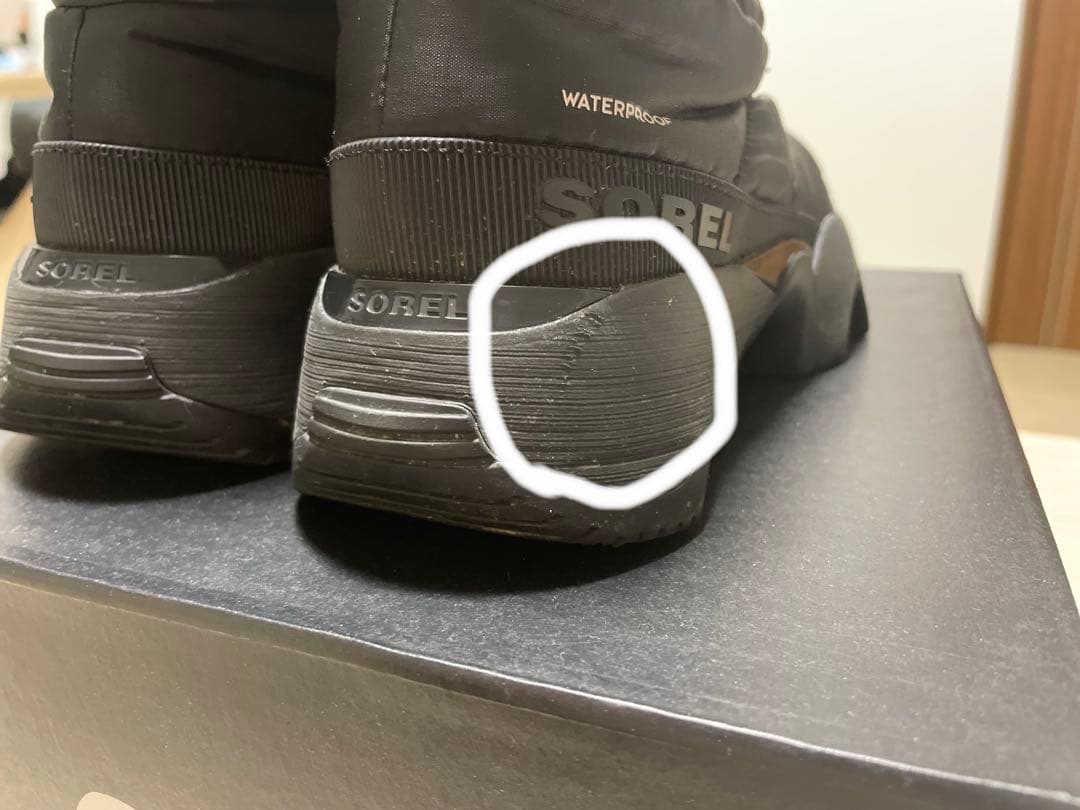 SOREL キネティックインパクトパフィージップ　ウォータープルーフ 22.5