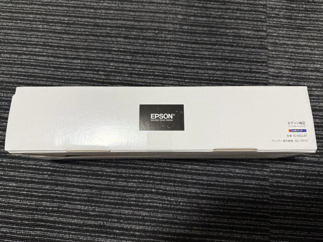 未使用未開封　エプソン純正インクカートリッジ:IC10CL97