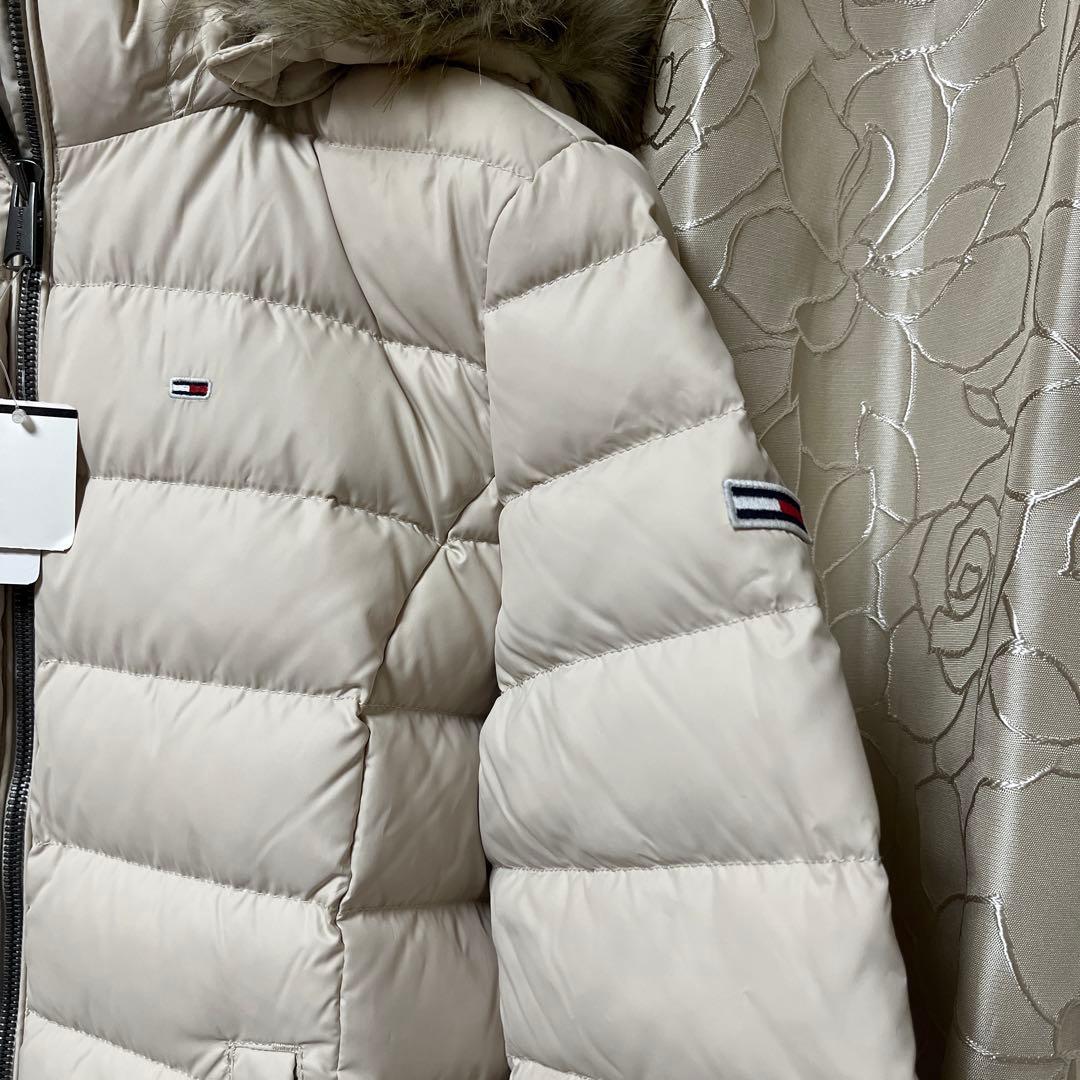 【新品未使用】 Jeans ダウンジャケット フェイクファー付き