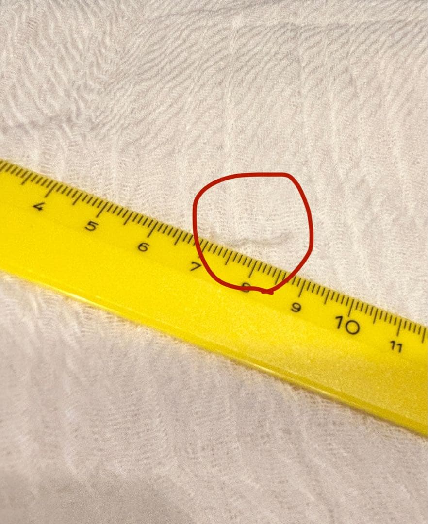 【美品】タマキニイメ　ルーツストール　　　　　BIG一重　　　　　　オフホワイト