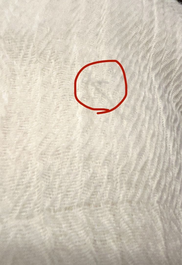 【美品】タマキニイメ　ルーツストール　　　　　BIG一重　　　　　　オフホワイト