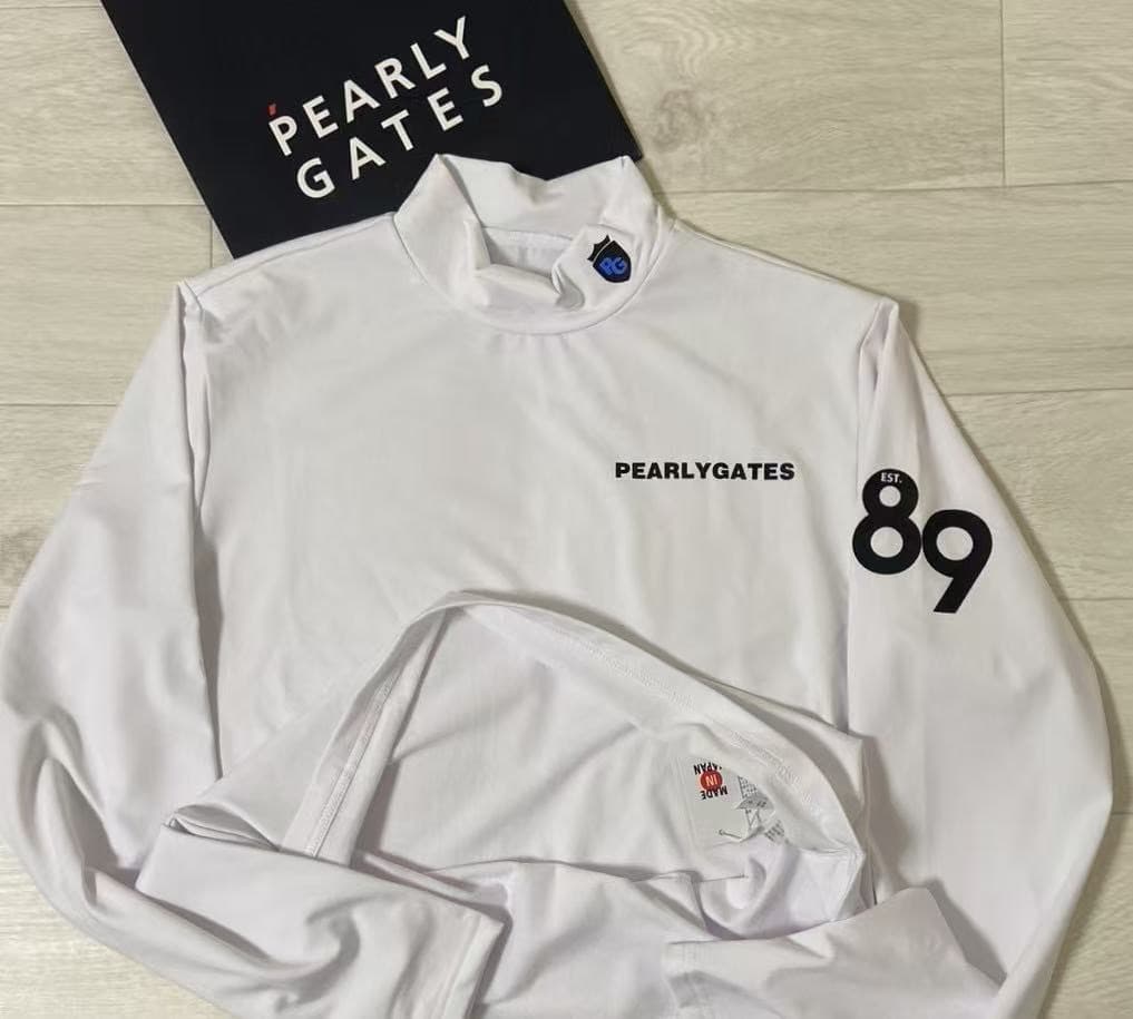 新品 正規品 パリーゲイツ89 裏毛起毛 厚手 極暖 白 サイズ5 L