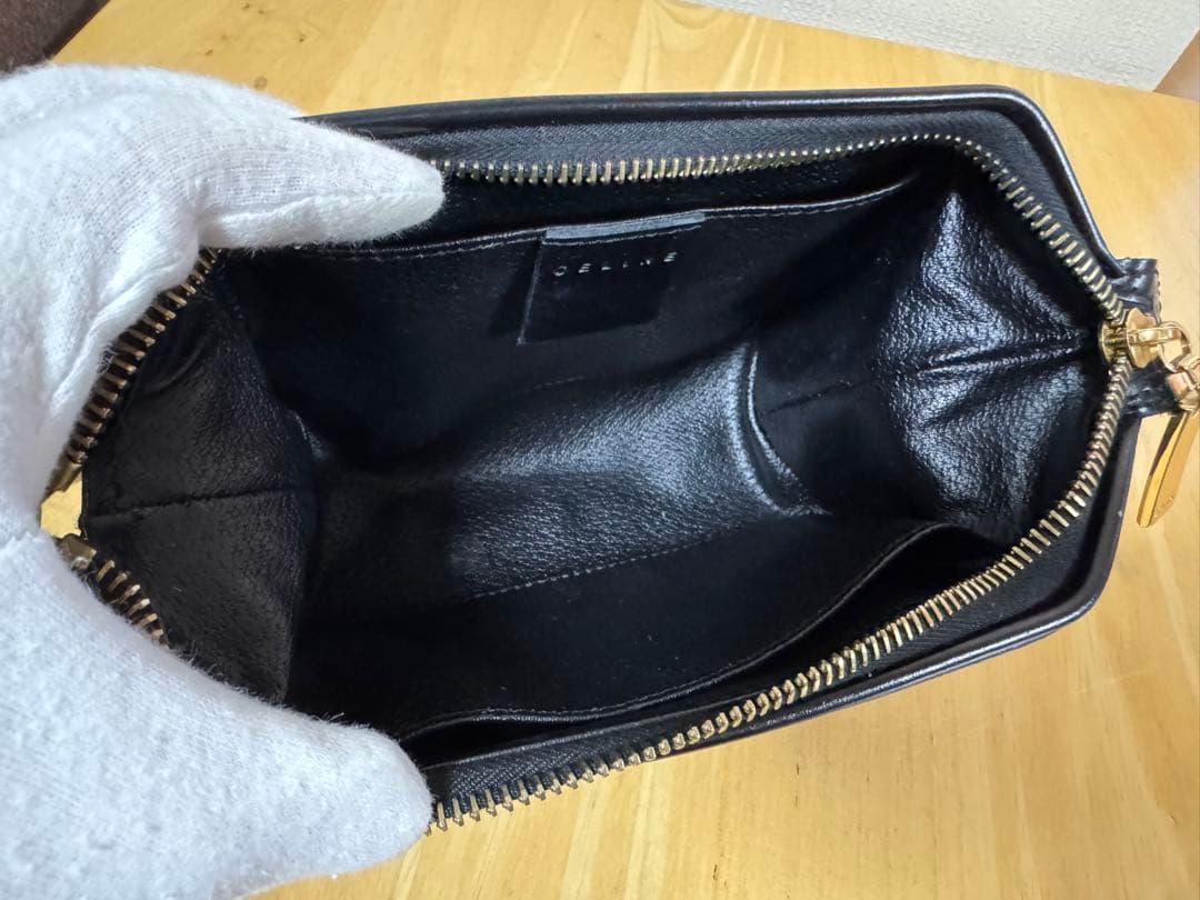 セリーヌ CELINE オールドセリーヌ ポーチ マカダム柄 小物入れ