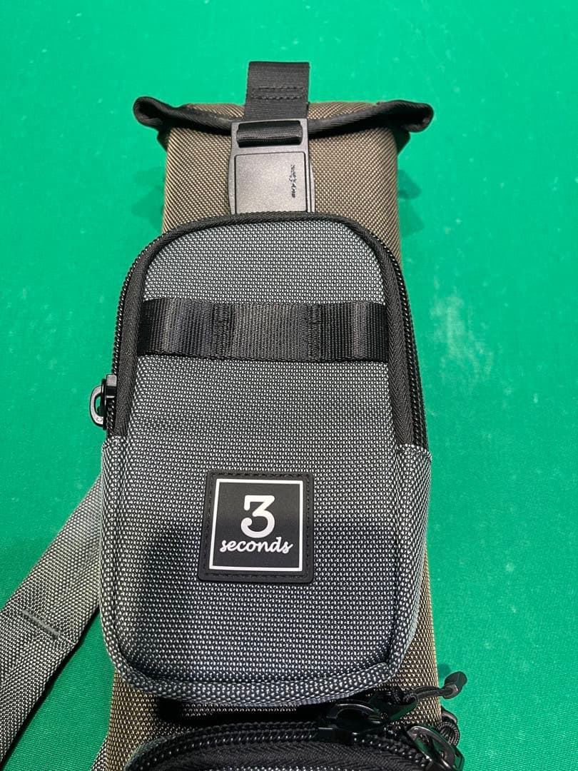 キューケース スリーセカンズ ハード ダークブラウン x ブルーグレー3b5s