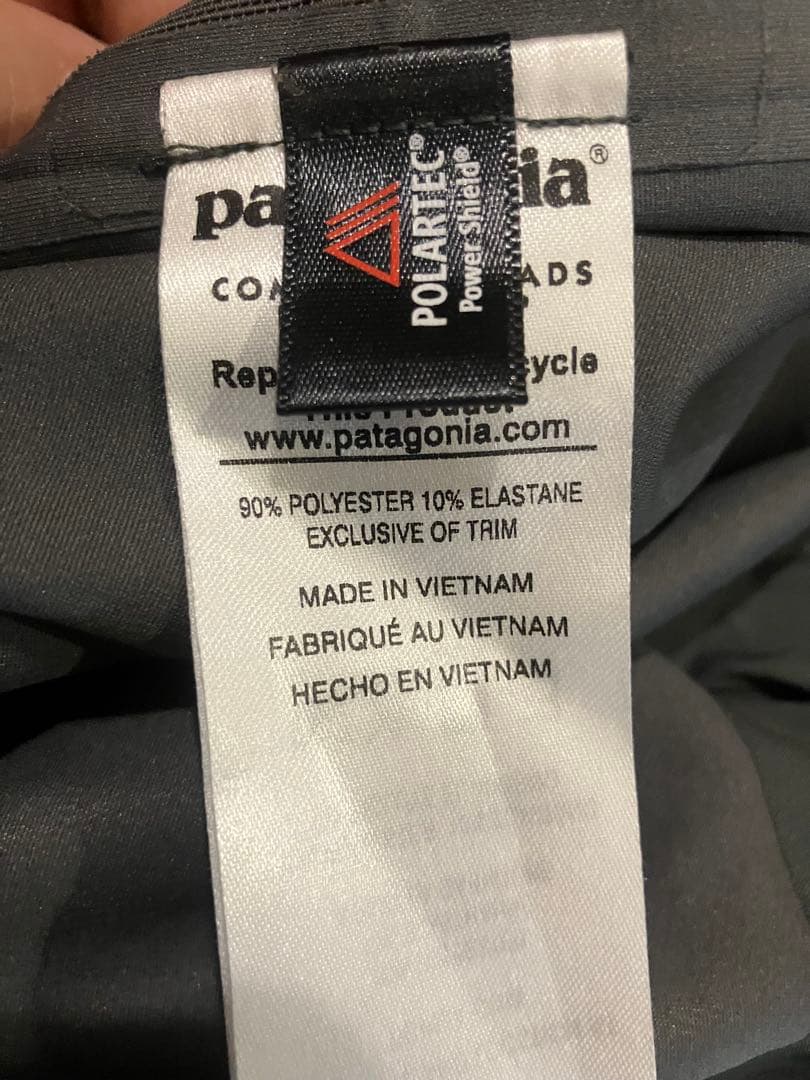 patagonia オレンジ フード付きジャケット