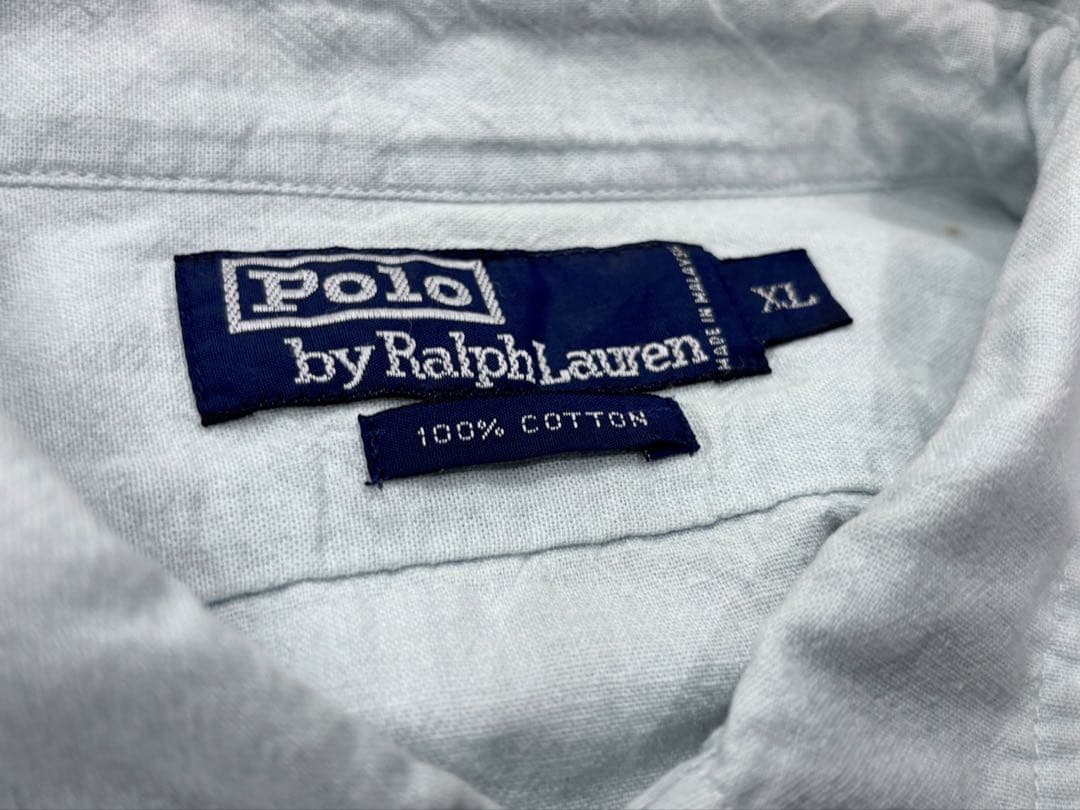 90s POLO Ralph Lauren RL-93 シャンブレー シャツ