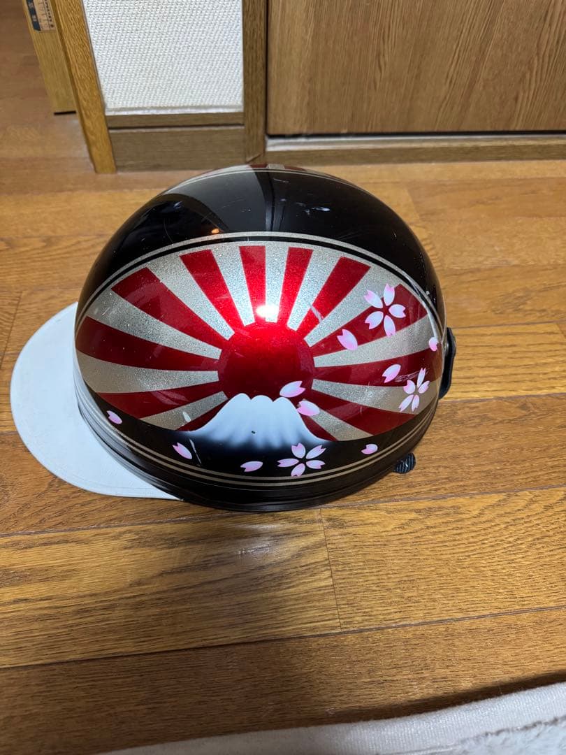 バイク　半キャップ