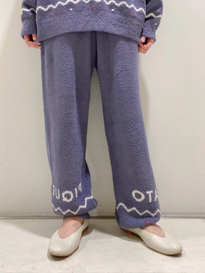 新品♡正規品♡ジェラートピケ ノルディックプルオーバー&ロングパンツ ネイビー