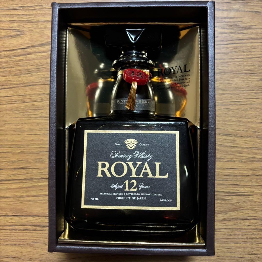 【未開封】サントリーウイスキー ローヤル12年 700ml 86PROOF