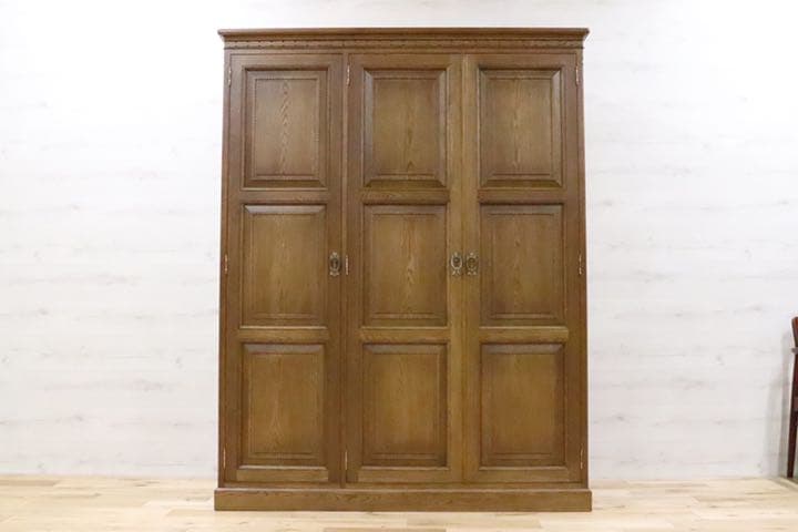 GMET17○ 永田良介商店 希少 最高級 ワードローブ 洋服箪笥 洋タンス 神