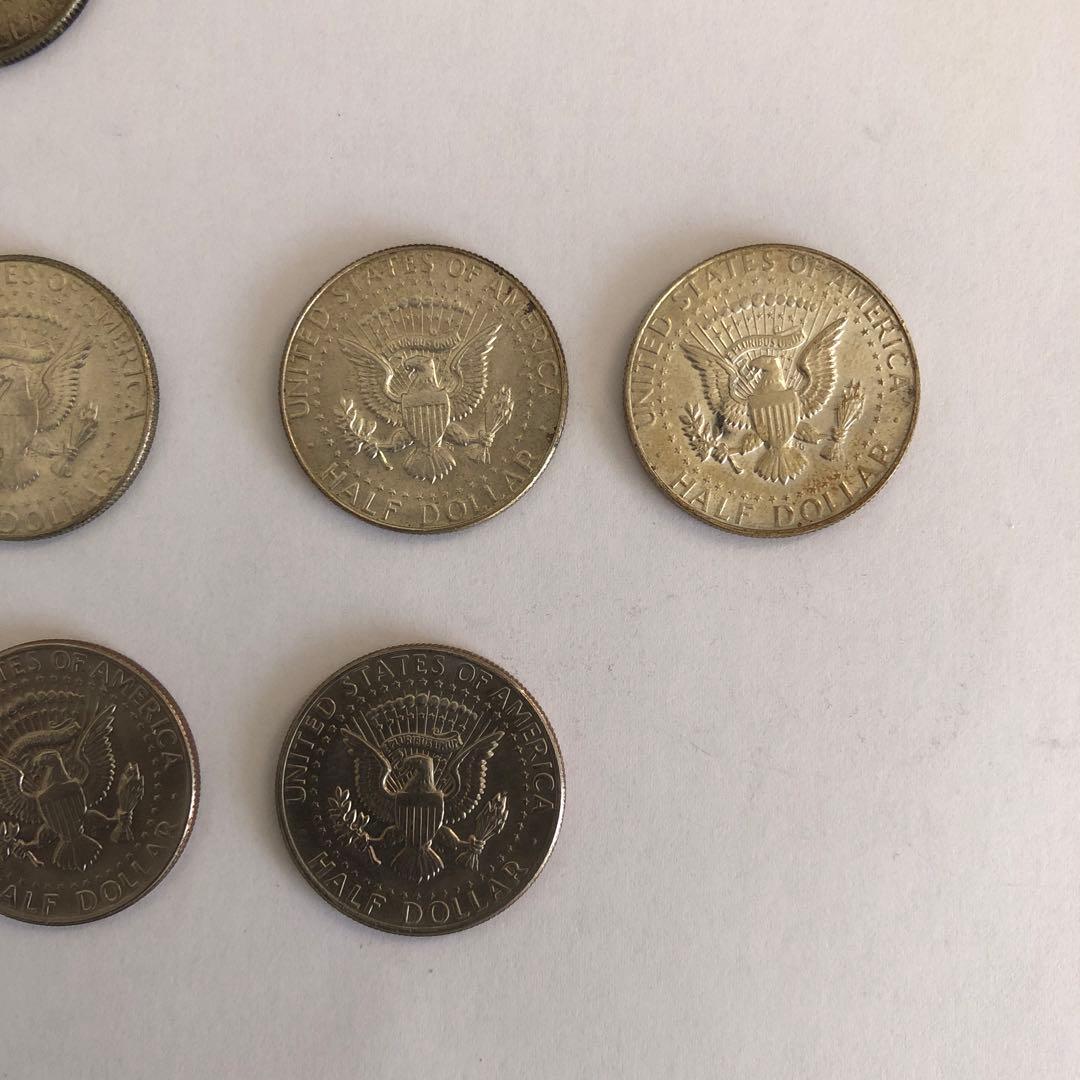 ハーフダラーケネディ 銀貨・硬貨　アメリカ 24枚（バラ売りご相談）