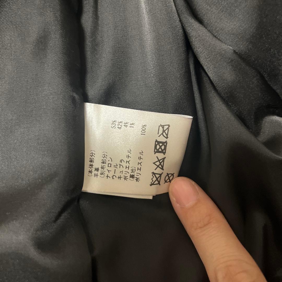 グレースコンチネンタル　ノーカラーレザージャケット