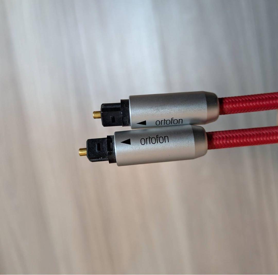 Ortofon OPT-100純石英ファイバー 光デジタルケーブル 完動品 美品