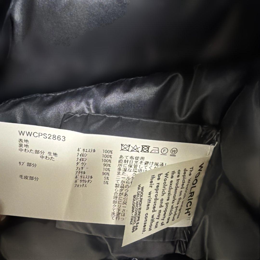 Woolrich IÉNA別注 ネイビー ウールリッチ　ダウンジャケット S